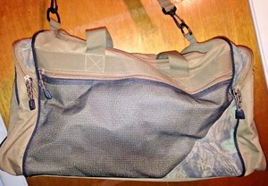 ***Duffle Travel Gym Bag RealTree Camo SPORT Gear Equipment School Athletic Tan