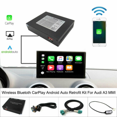 Fit For Audi A3 MMI CarPlay Wireless Retrofit Kit Support Android Auto