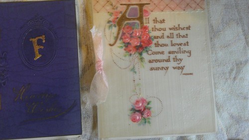 Early 1900s Used Christmas Greeting Cards Roses Sheep Snow Cottage Pheasant Old - Picture 3 of 10