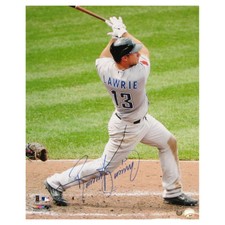 Brett Lawrie Autographed Toronto Blue Jays 16X20 Photo