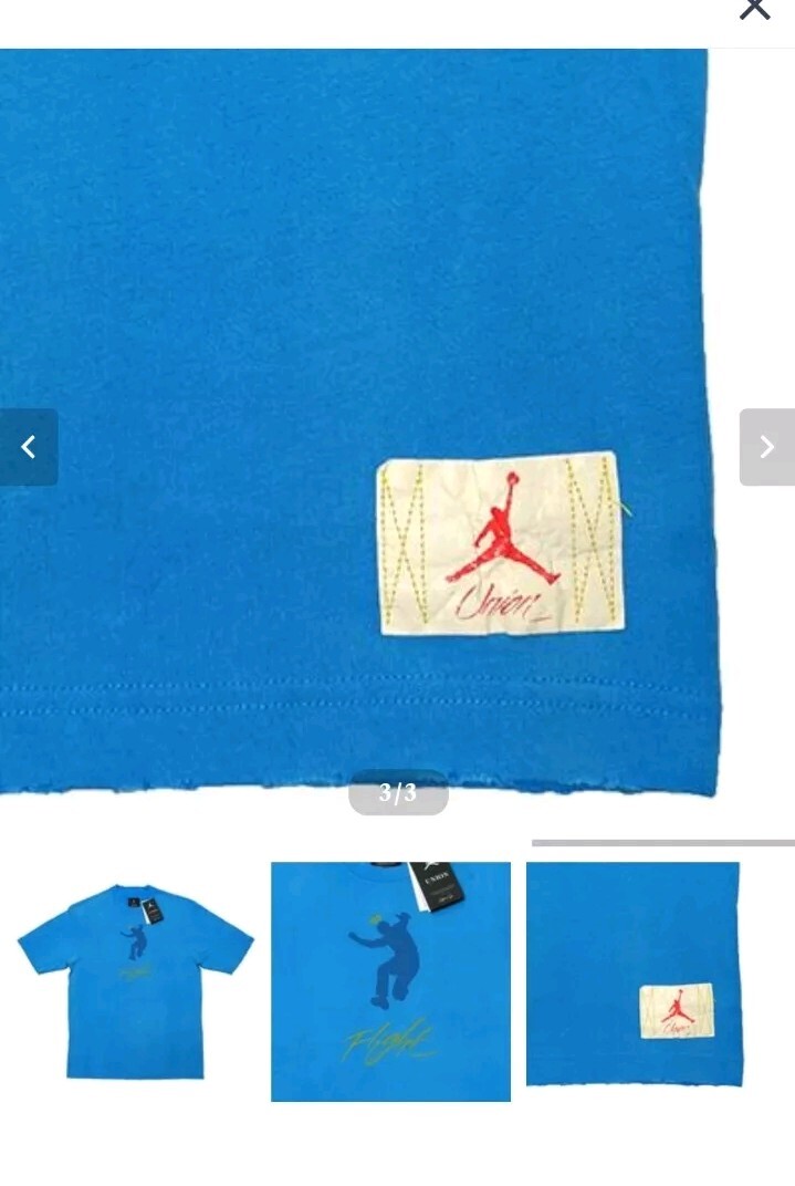 Jordan x Union LA MJ GFX T-Shirt Equator Blue Men S DM2839