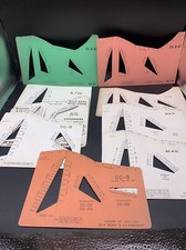 Lot Of 9 Eastern Airlines Pilots Cargo Nomogr...
