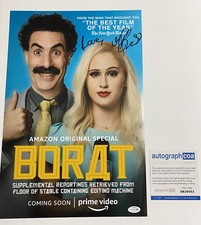 Maria Bakalova signed autographed 12x18 Borat Photo ACOA