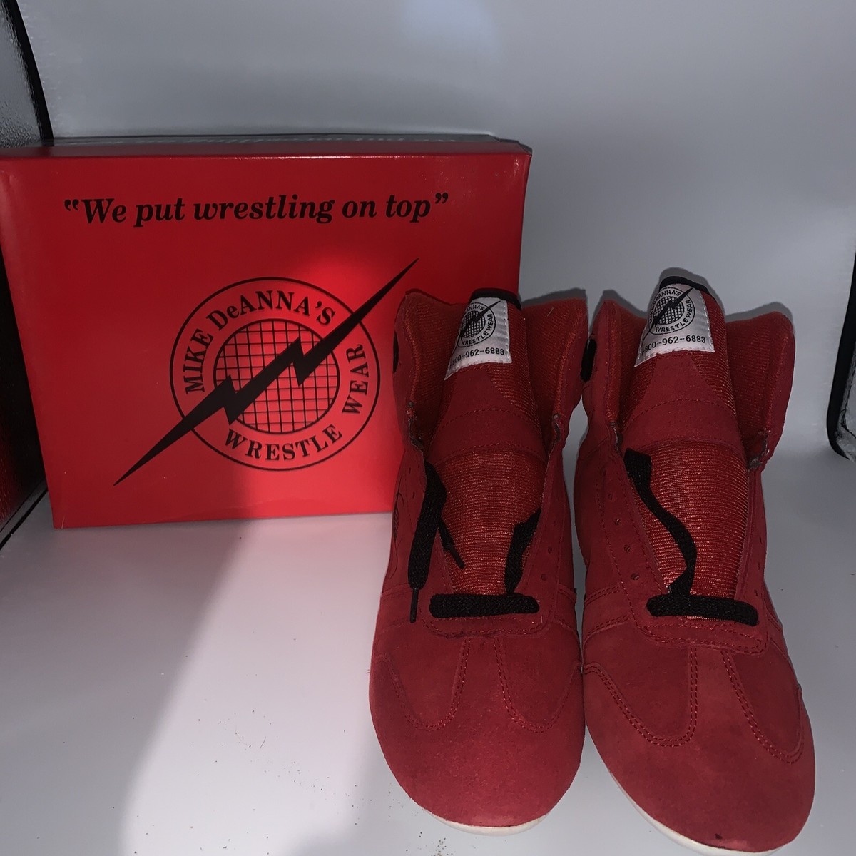 Brand new NOS vintage Mike Deana Wrestling shoes - Size 7.5 Brand new NOS vintage Mike Deana Wrestling | Mercari main image 3