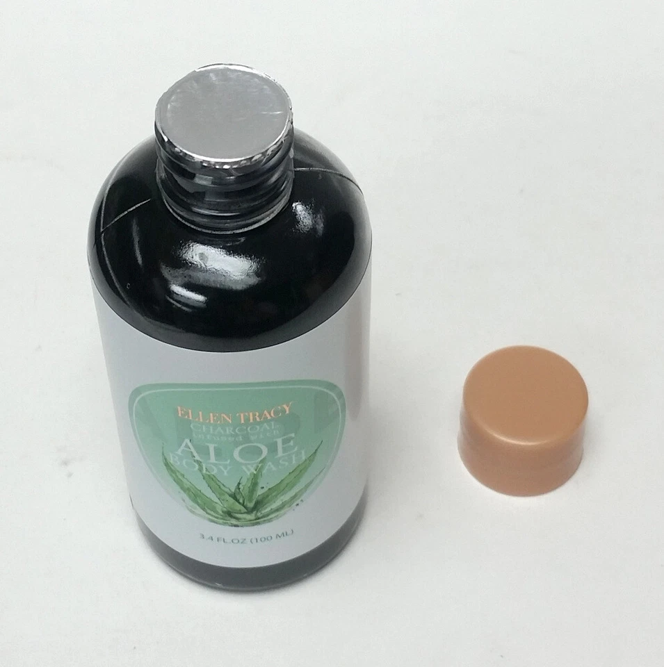 Ellen Tracy Charcoal Infused with Aloe Body Wash 3.4 oz 100 mL - Image 3 of 3