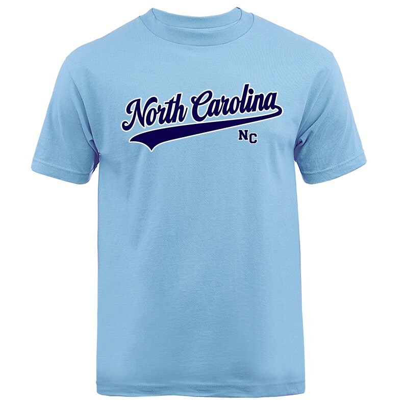 North Carolina Swoosh NC Graphic Tee for Men and Women  