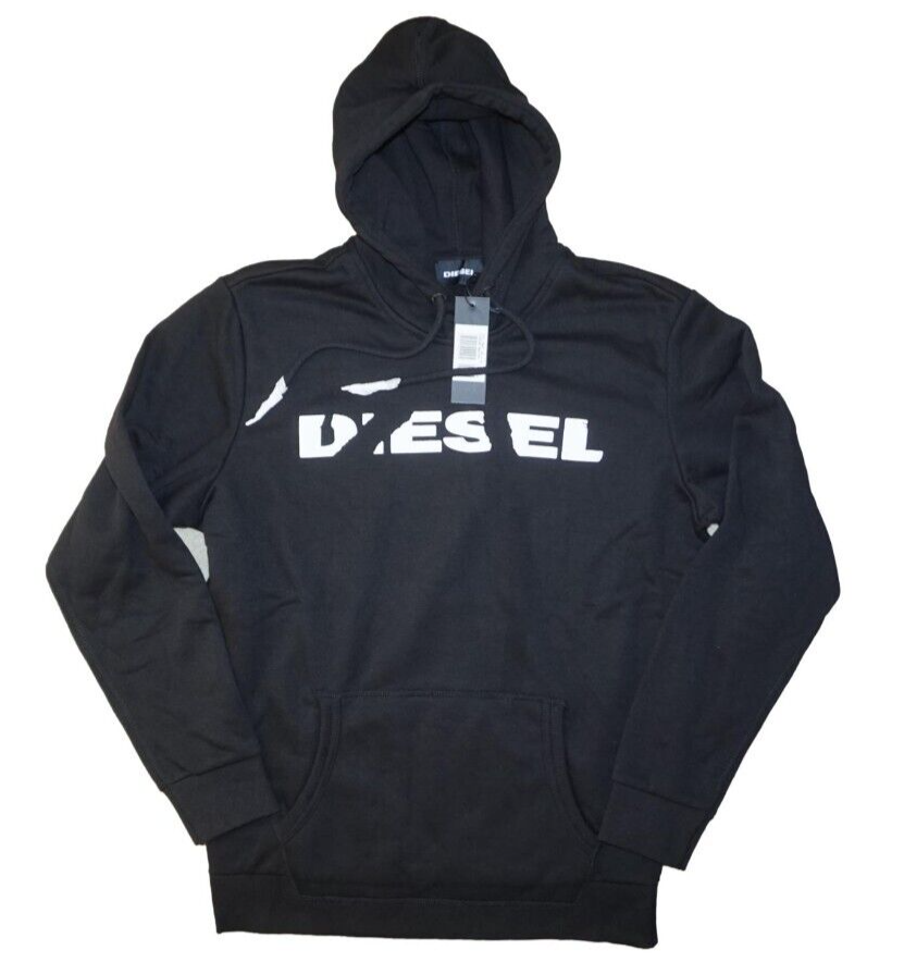 DIESEL S-AGNES-BRO SWEATSHIRT SIZE S 100% AUTHENTIC