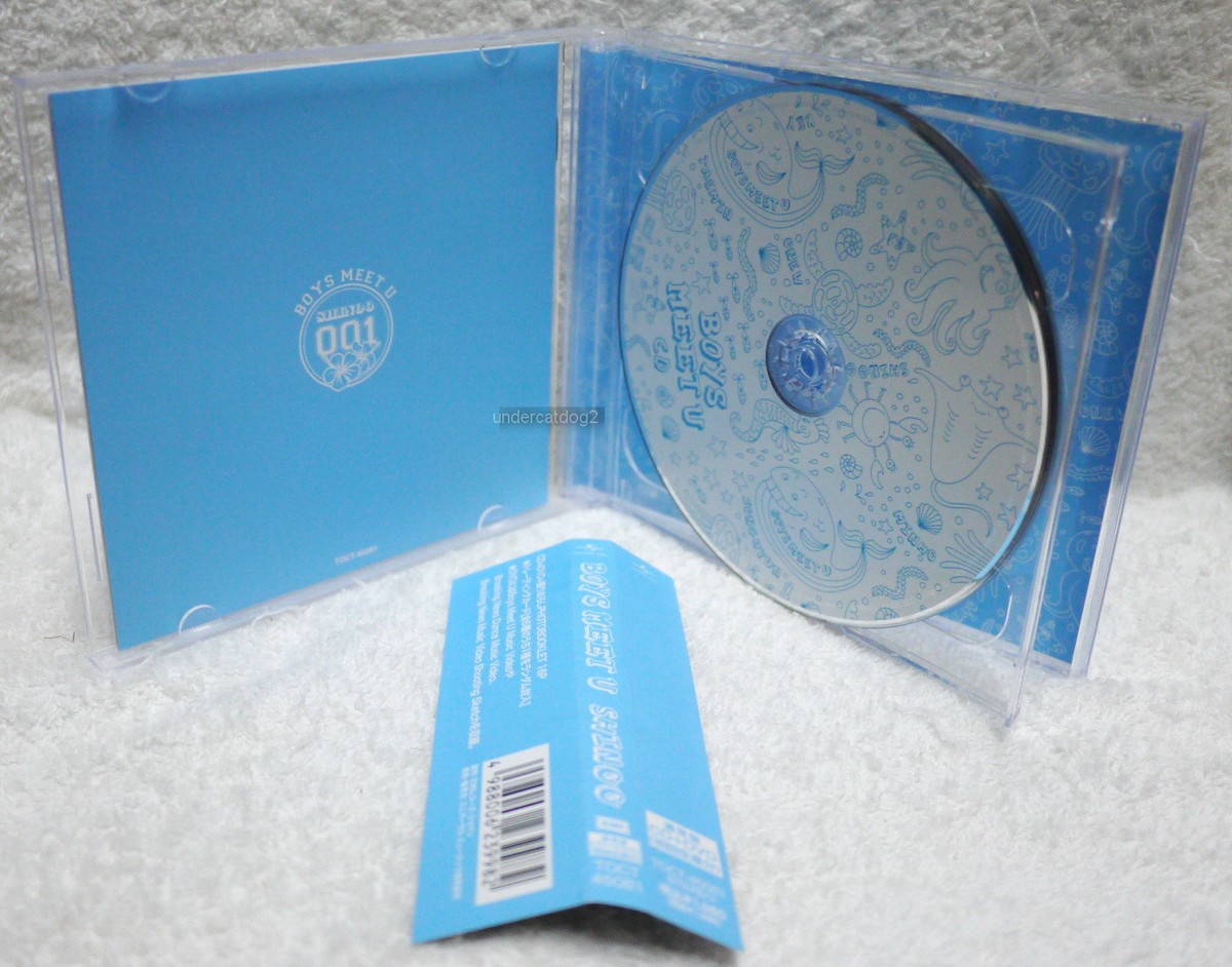 SHINee Boys Meet U Japan CD+DVD+16P+ONEW Card | eBay