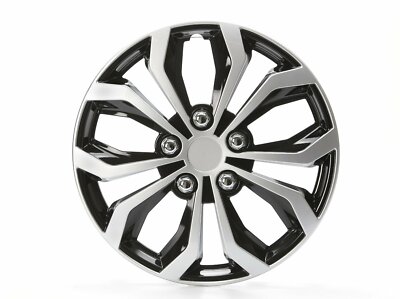 Cartrend Radzierblende Daytona 15'' schwarz/silber (4-er Satz) #75568