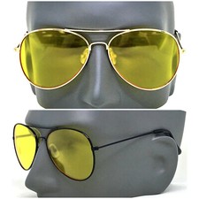 Sport Pilot Hd Night Driving Vision Sunglasses Yellow High Definition Glasses