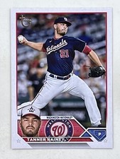 Tanner Rainey 2023 Topps Series 1 Vintage Stock /99 #80 Nationals Trading Card
