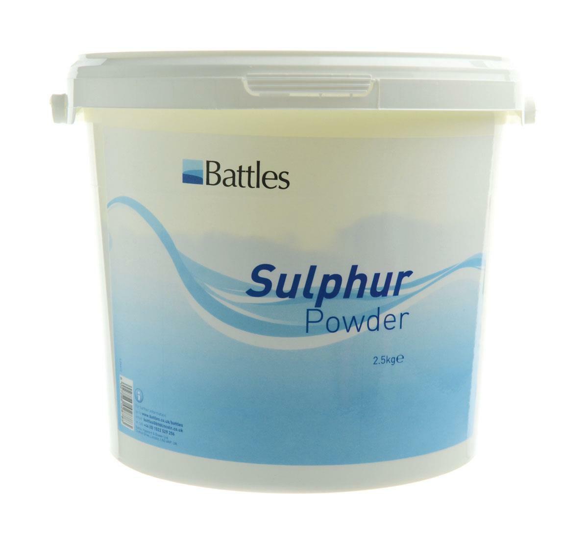 Battles Sulphur Powder One Colour 5KG