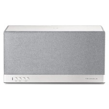 Triangle Wireless Bluetooth Wifi Speaker - Aio 3, Granite Gray Silver