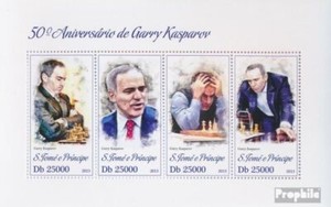 Sao Tome e Principe 5216-5219 Feuille miniature (complète. édition) neuf avec go