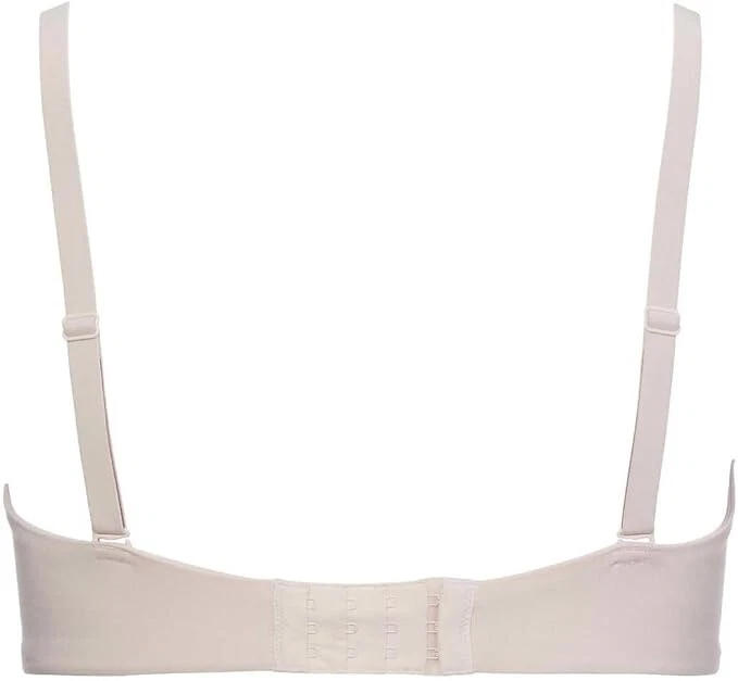 Nuevo con etiquetas Paquete de 2 sujetadores sin aros para mujer Calvin Klein rosa/estaño talla M $70 FFF194 Foto 3 de 4