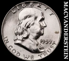 1959-D Silver Franklin Half Dollar - FBL - Choice Gem Brilliant Unc+++  #i1660