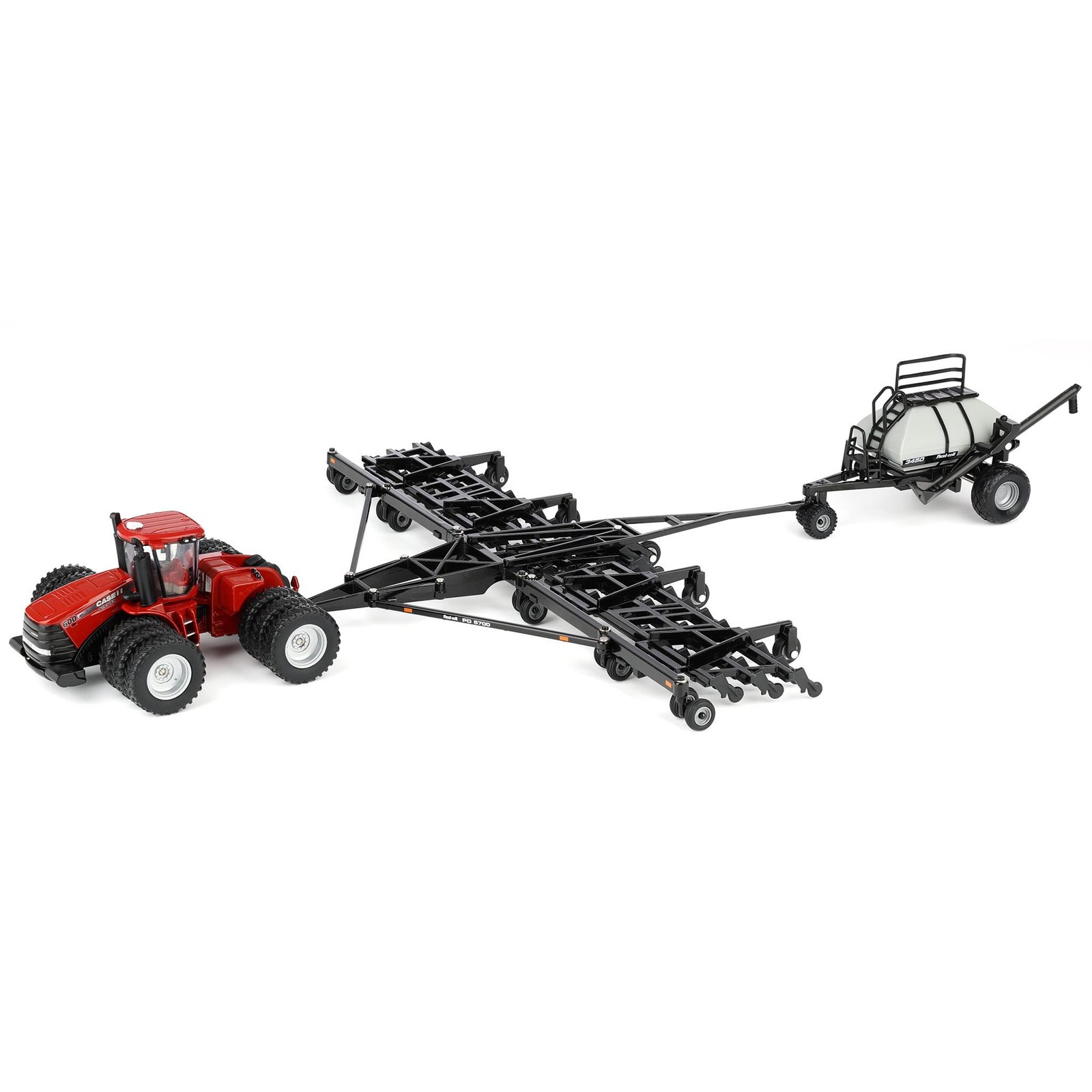 ERTL 164 Case IH Steiger 600 HD Flexi-Coil PD5700 Air Seeder - 3450 Cart 44468 18290₽