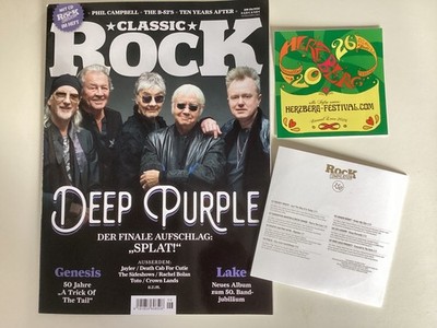 Classic Rock Nr. 150 06/2026 Deep Purple Genesis Ten Years After B-52 Toto + CD