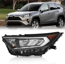 Headlight Compatible with 2019 2020 2021 Toyota Rav4 LE/XLE Headlamp LH 81150-0R