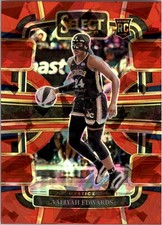 2024 Select WNBA Red Ice Prizms #36 Aaliyah Edwards - BSK