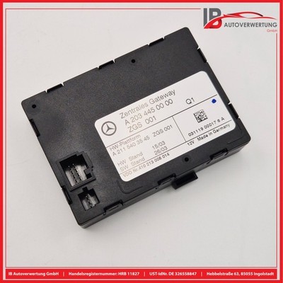Steuergerät Zentrales Gateway A2034450000 MERCEDES-BENZ COUPE CL203 C220 CDI MB
