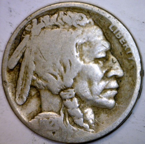 1921s Buffalo Nickel Better KEY Date Coin # 1921 S LOT #16 NR
