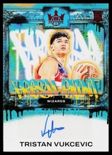 2023-24 Panini Court Kings #FP-TVW Tristan Vukcevic Fresh Paint RC Autograph /99