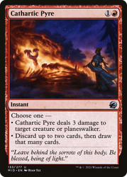 Cathartic Pyre Foil #133 Innistrad: Midnight Hunt MTG