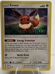 Eevee 101/149 Sun & Moon Promo Holo