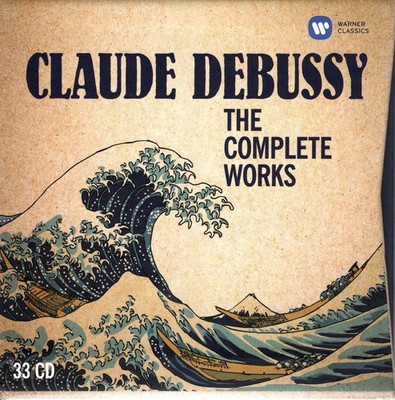 Claude Debussy The Complete Works - Warner Classics 33 CD Boxed Set