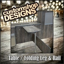 Campervan Table / Folding Leg & Rail, Transit, Vivaro, Ducato, VW T4, T5, T6, T7