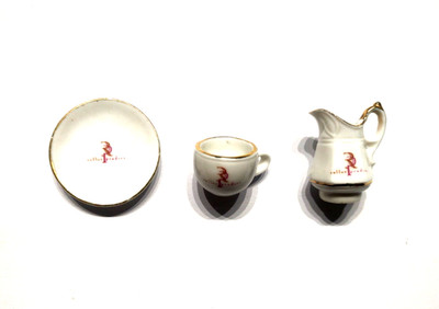 Complete series of beans ROLLET PRADIER 2005 teapot plate... personal *196