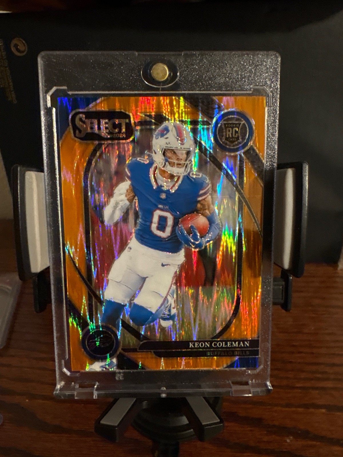 2024 Select Keon Coleman Orange Flash Club Level #280 130/399 RC Buffalo Bills