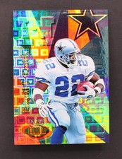 1996 Playoff Illusions Spectralusion Elite #90 Emmitt Smith HOF