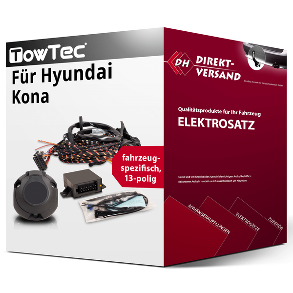 E-Satz 13Polig Spezifisch für Hyundai Kona 06.2017-04.2023 Top-image
