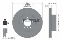 2X Bremsscheibe Vorne Textar 92122805 FÜR BMW Bremsscheiben Scheibenbremse