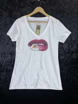Hard Rock T Shirt Mens L White Bite Me Tampa Bay Short Sleeve NWT