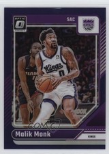 2024-25 Panini Donruss Optic Purple Prizm Malik Monk #17 2l4