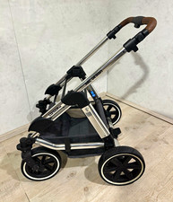 ABC Design Condor Air Kinderwagengestell mit R&auml;dern Silber/Schwarz