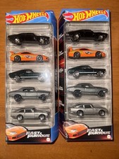 2023 Hot Wheels Fast Furious 5 Pack Charger Supra Mustang Chevelle Aston NEW