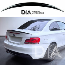 F�R BMW 1ER E82 COUPE 1M MP STYLE GLANZ SCHWARZ HECK KOFFERRAUM LIPPE SPOILER 07-13