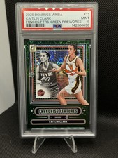 2025 Donruss WNBA Caitlin Clark Franchise #13 Green Fireworks /399 POP 3!!