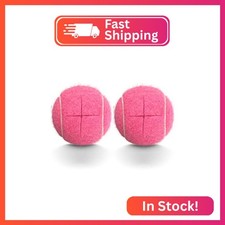 HPWFHPLF 2PCS Precut Tennis Balls for Walkers, Heavy Duty Long Lasting Glide Bal