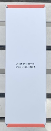 Botella de agua autolimpiante LARQ PureVis 17 oz GRABADA granito blanco totalmente nueva - Imagen 13 de 23
