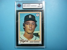 1978 TOPPS MLB BASEBALL CARD #660 JASON THOMPSON KSA 9 MINT SHARP!!+TOPPS GL