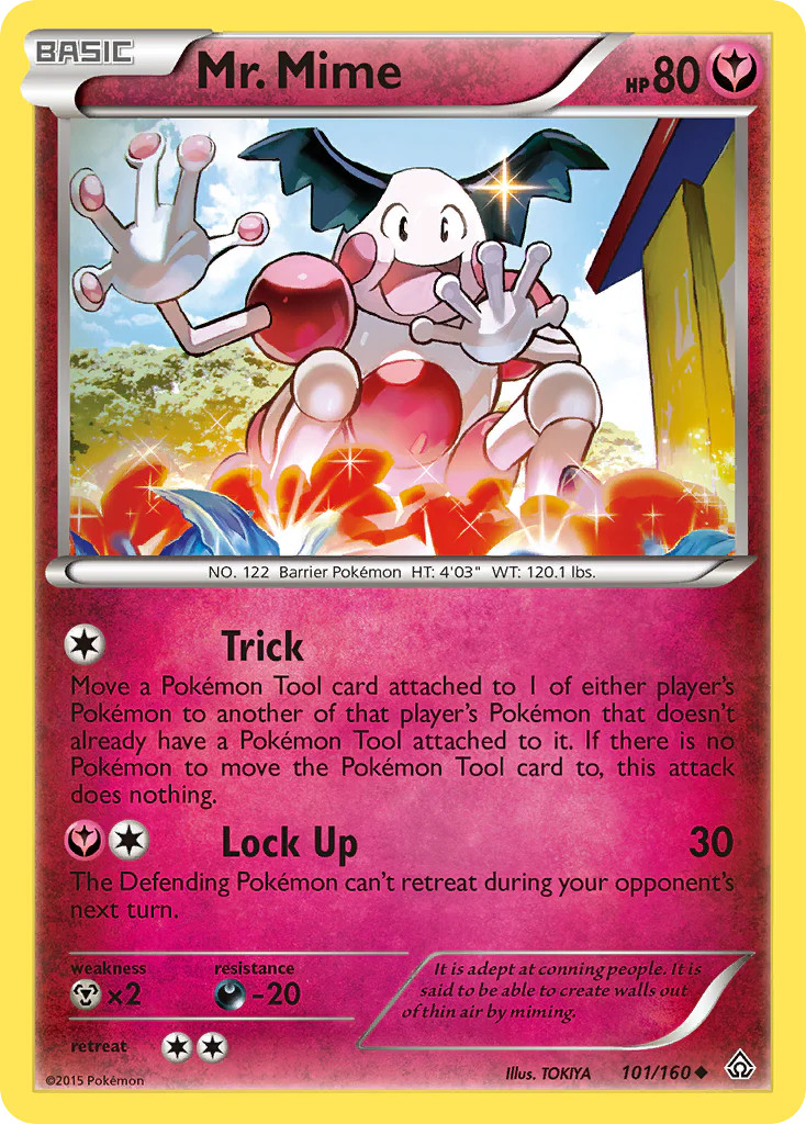 Mr. Mime (101/160) [XY: Primal Clash] Lightly Played