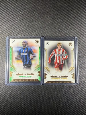 2024-25 Topps Reverence Uefa Club Competitions - Samuel Eto'o #36 Green /99