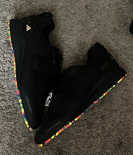 Size 11.5M- Adidas Adipower III Weightlifting Shoes 'Black' - NBY IF0534