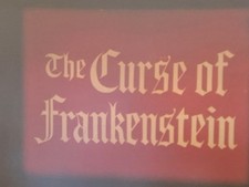 CURSE OF FRANKENSTEIN 1957 SUPER 8 COLOUR SOUND 5 X 400FT CINE 8MM FILM HAMMER