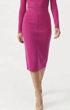 Country Road NUEVA Falda Talla S Compacta Tejida Crepé Tejida Fascia Rosa Lápiz Milano